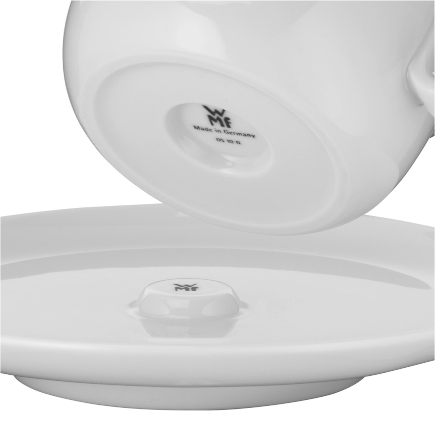WMF - ΣΕΤ 2x Κούπα καπουτσίνο με πιατάκι BARISTA 160 ml λευκό