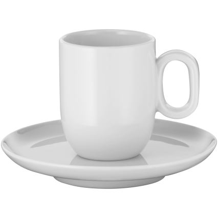WMF - ΣΕΤ 2x Φλιτζάνι εσπρέσο με πιατάκι BARISTA λευκό