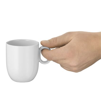 WMF - ΣΕΤ 2x Φλιτζάνι καφέ με πιατάκι BARISTA 170 ml λευκό