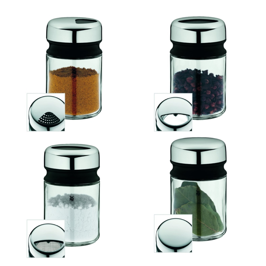 WMF - Σετ βαζάκια μπαχαρικών 4pcs DEPOT 9,5 cm ανοξείδωτο ατσάλι
