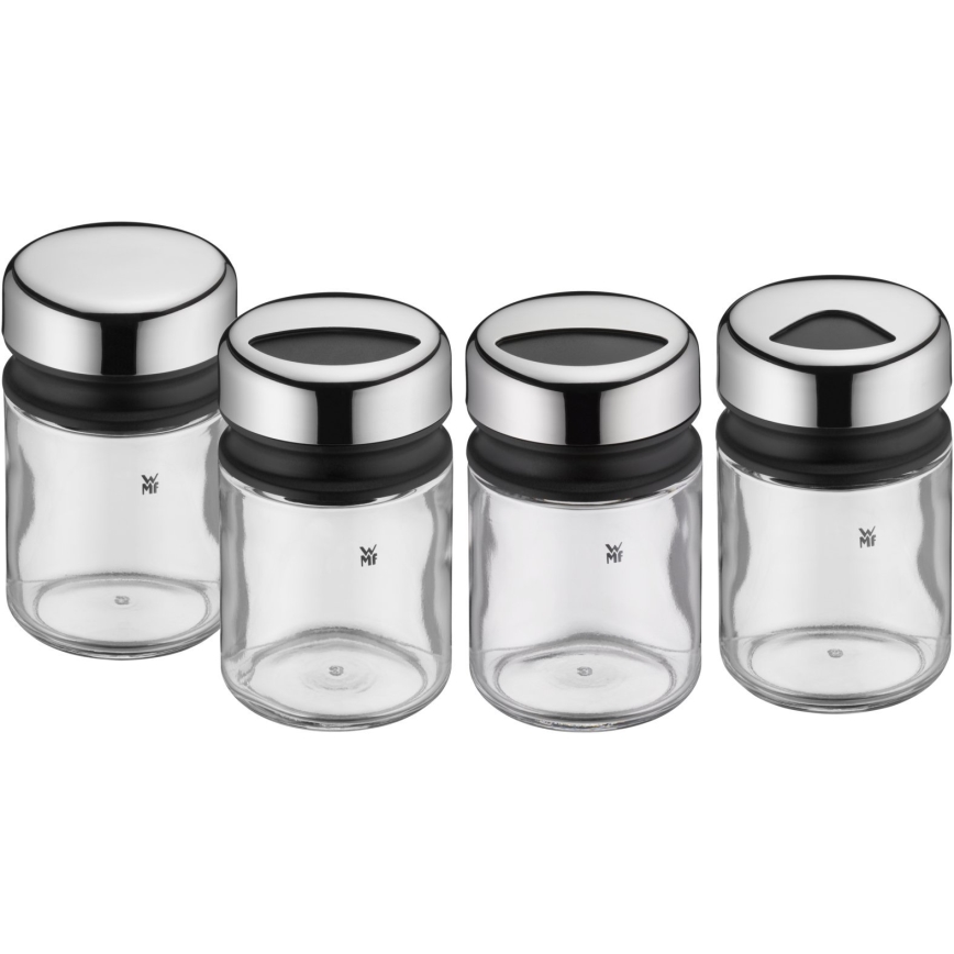 WMF - Σετ βαζάκια μπαχαρικών 4pcs DEPOT 9,5 cm ανοξείδωτο ατσάλι