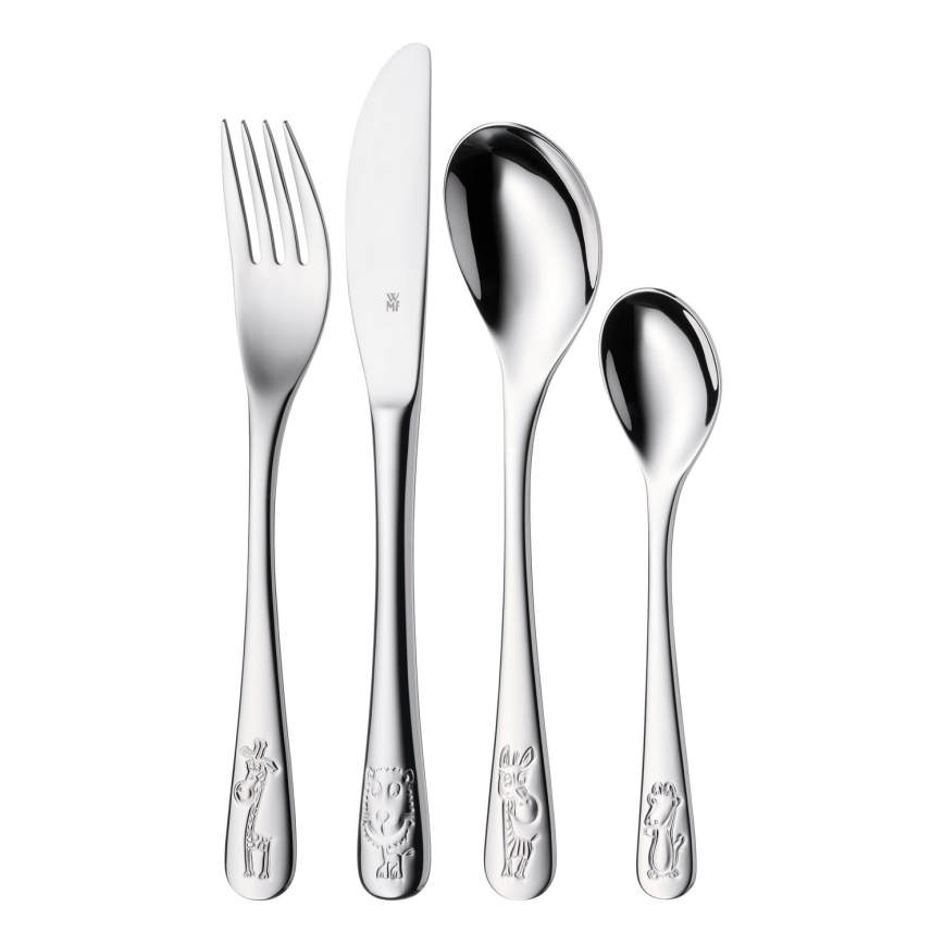 WMF - Σετ παιδικά μαχαιροπίρουνα SAFARI 4pcs