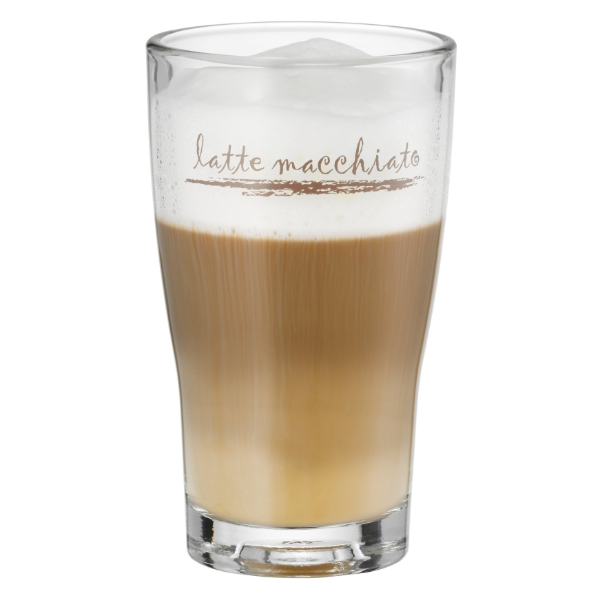 WMF - Σετ ποτήρια και κουταλάκια για latte macchiato CLEVER & MORE 6 τμχ