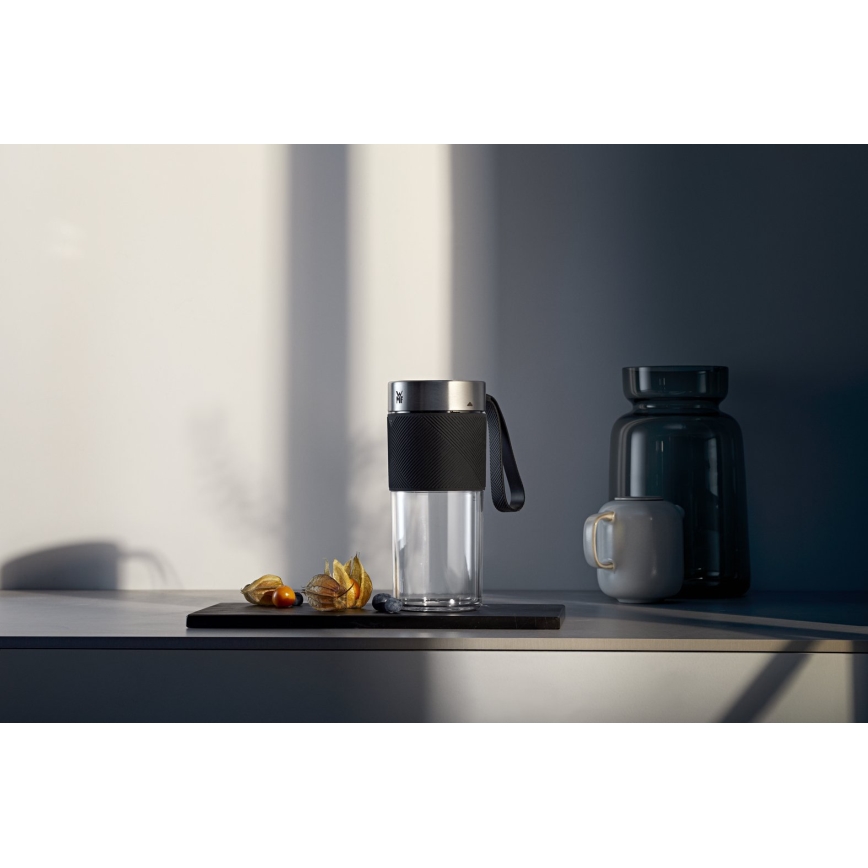 WMF - Φορητό μπλέντερ για smoothies KITCHENminis 50W/7,4V 1200 mAh ανοξείδωτο ατσάλι