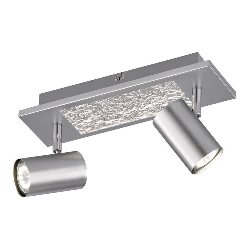 Wofi 11590 - LED Σποτ BALI 2xGU10/5W/230V + LED/4,5W/230V