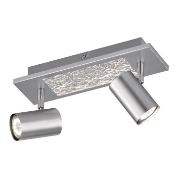 Wofi 11590 - LED Σποτ φωτιστικό BALI 2xGU10/5W/230V + LED/4,5W/230V