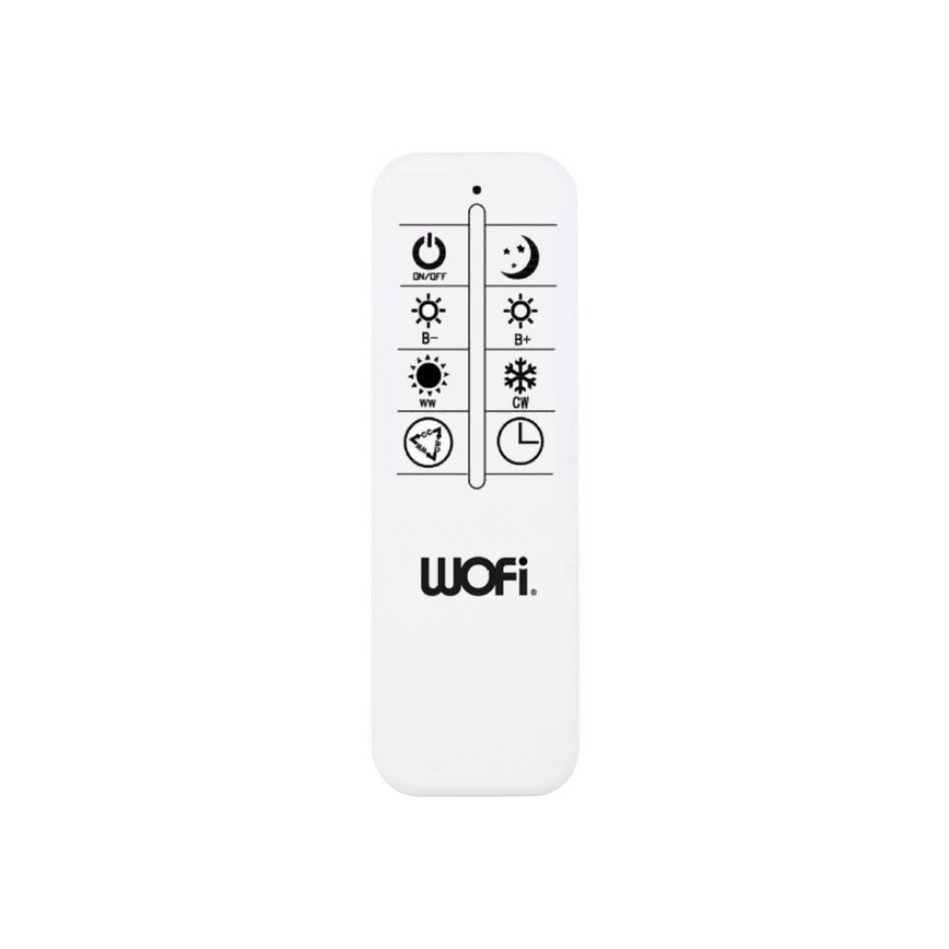 Wofi 11620 - Φωτιστικό οροφής LED Dimmable AKON LED/43,5W/230V 2700-5500K + τηλεχειριστήριο