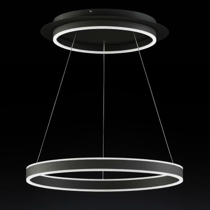 Wofi 12147 - Led Dimmable κρεμαστό φωτιστικό οροφής KEMI LED/73W/230V 3000K + τηλεχειριστήριο