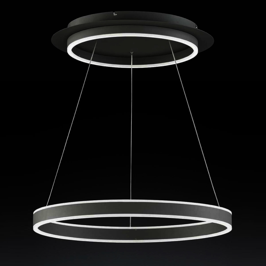 Wofi 12147 - Led Dimmable κρεμαστό φωτιστικό οροφής KEMI LED/73W/230V 3000K + τηλεχειριστήριο