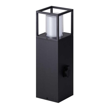 Wofi 12233 - Φωτιστικό LED εξωτερικού χώρου με πρίζα FILIA LED/8,5W/230V IP54 50 cm SCHUKO