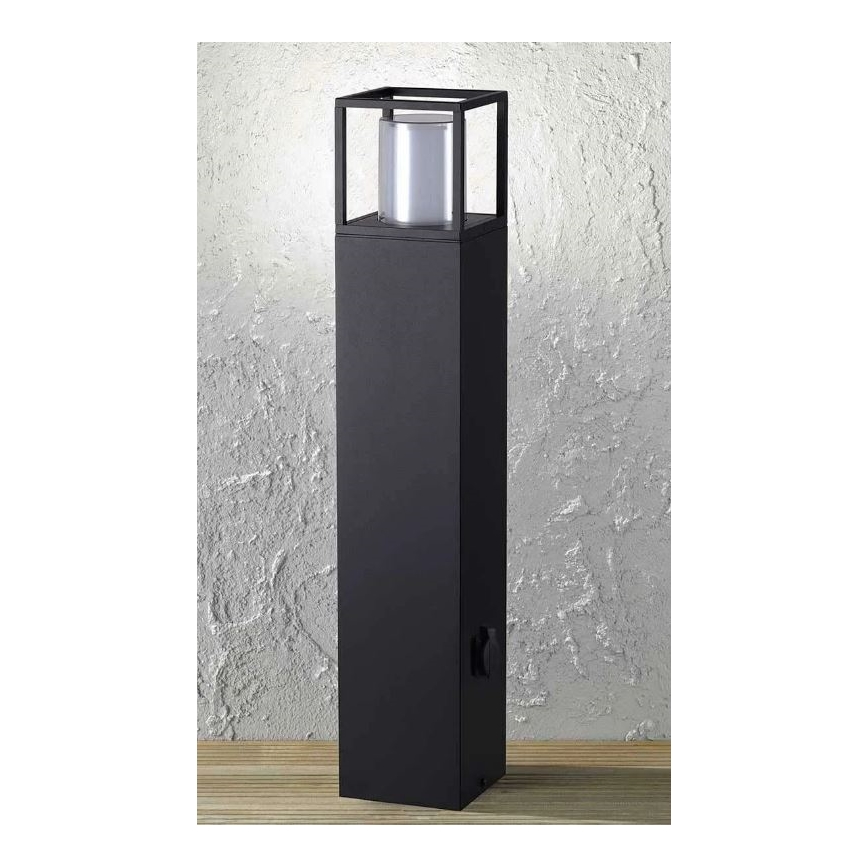 Wofi 12234 - Εξωτερικό φωτιστικό LED με πρίζα FILIA LED/8,5W/230V IP54 80 εκ. SCHUKO