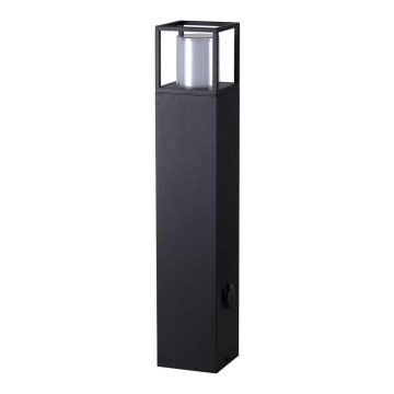 Wofi 12234 - Φωτιστικό LED εξωτερικού χώρου με πρίζα FILIA LED/8,5W/230V IP54 80 cm SCHUKO