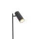 Wofi 3003-104 - Επιδαπέδια λάμπα dimming LED TOULOUSE LED/10W/230V μαύρο/χρυσαφί