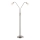 Wofi 307102640000 - Επιδαπέδια λάμπα dimming LED NOIS 2xLED/5W/230V