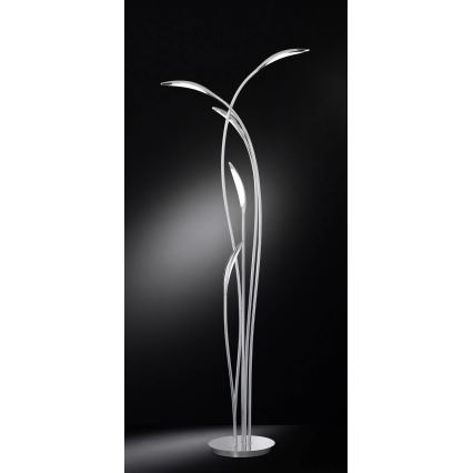 Wofi 3326.05.01.5000 - Επιδαπέδια λάμπα dimming LED HAMPTON 5xLED/5,2W/230V + τηλεχειριστήριο