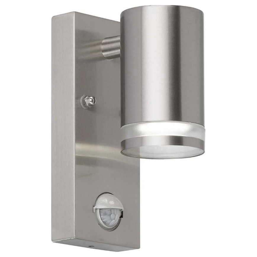 Wofi 4011.01.97.7000 - Φωτιστικό τοίχου εξωτερικού χώρου με αισθητήρα GENTARA 1xGU10/11W/230V IP44