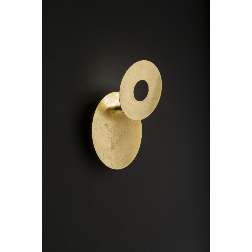 Wofi 4048-101R - Φωτιστικό τοίχου LED BAYONNE LED/6,5W/230V χρυσαφί