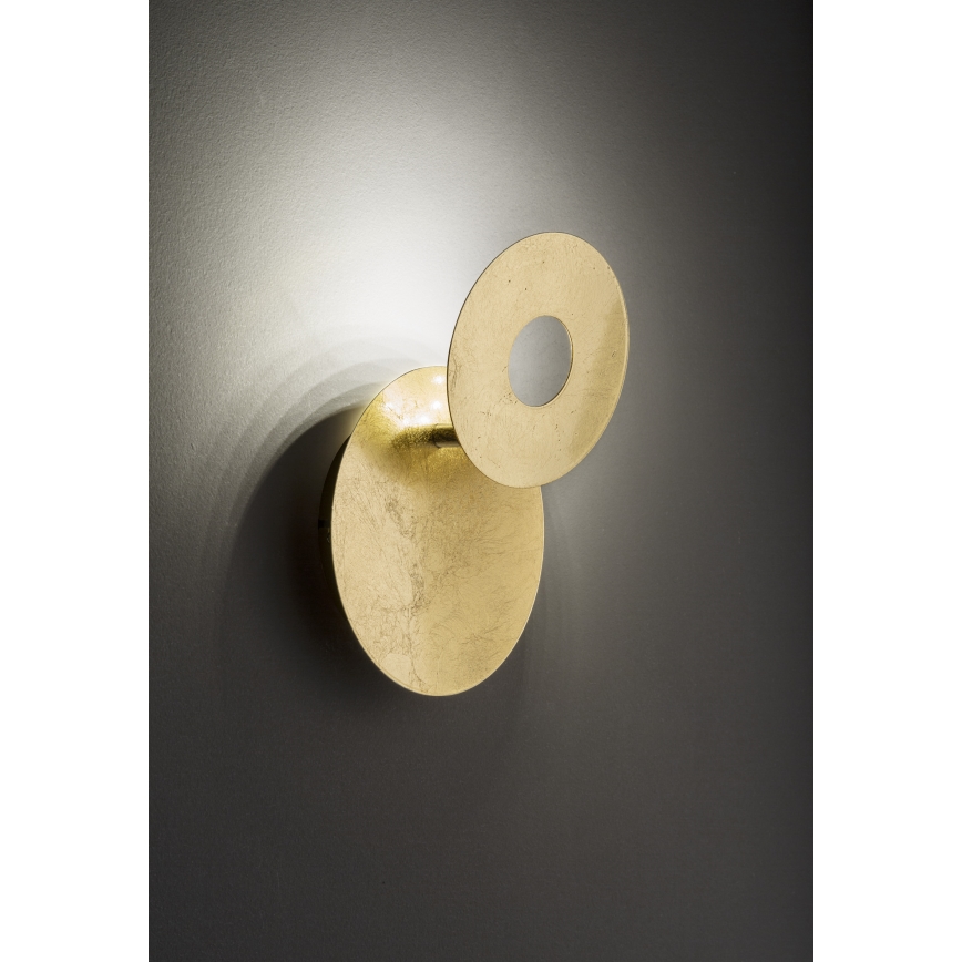 Wofi 4048-101R - Φωτιστικό τοίχου LED BAYONNE LED/6,5W/230V χρυσαφί