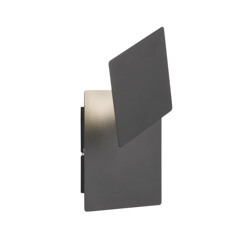 Wofi 4048-102Q - Φωτιστικό τοίχου LED BAYONNE LED/6,5W/230V ανθρακί