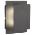 Wofi 4048-102Q - Φωτιστικό τοίχου LED BAYONNE LED/6,5W/230V ανθρακί