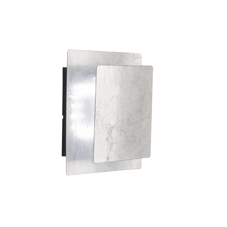 Wofi 4048-103Q - Φωτιστικό τοίχου LED BAYONNE LED/6,5W/230V ασήμι