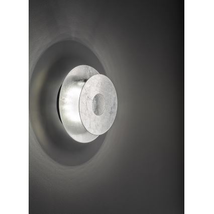 Wofi 4048-203R - Φωτιστικό τοίχου LED BAYONNE LED/6,5W/230V ασήμι