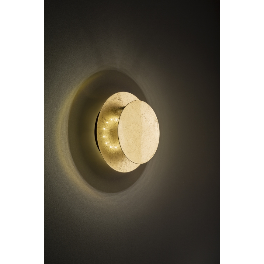 Wofi 4048-301R - Φωτιστικό τοίχου LED BAYONNE LED/6,5W/230V χρυσαφί