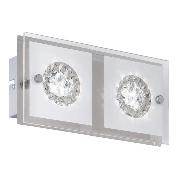 Wofi 4272.02.01.0000 - LED Επιτοίχιο φωτιστικό REIMS 2xLED/4W/230V