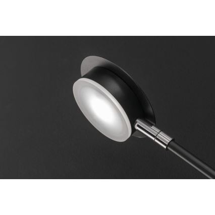 Wofi 446602109000 - LED Επιτοίχιο φωτιστικό BELIZE 2xLED/5W/230V 3000K μαύρο