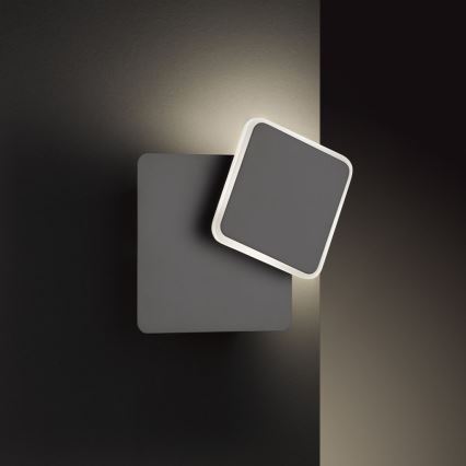 Wofi 4785.01.10.9000 - Φωτιστικό τοίχου LED SUTTER LED/4,5W/230V 3000K μαύρο