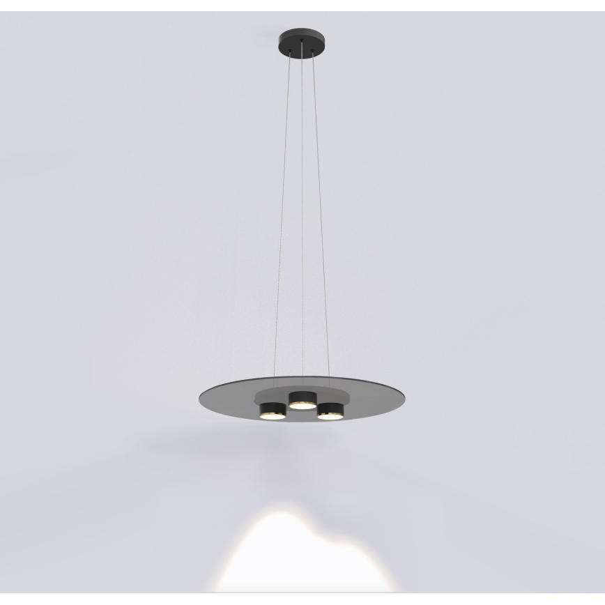 Wofi 5006-302 - Led Dimmable κρεμαστό φωτιστικό οροφής LANNION LED/19W/230V