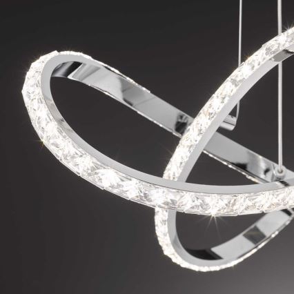 Wofi 6912.01.01.7000 - Led Dimmable κρεμαστό φωτιστικό οροφής PRISMA LED/25W/230V