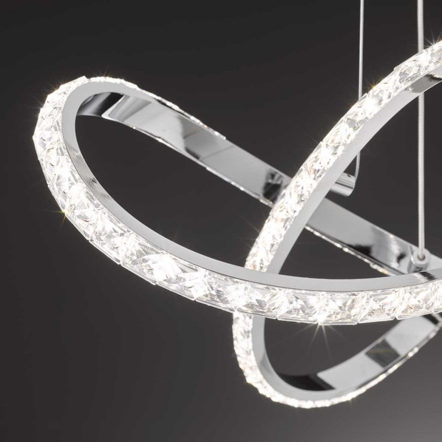 Wofi 6912.01.01.7000 - Led Dimmable κρεμαστό φωτιστικό οροφής PRISMA LED/25W/230V