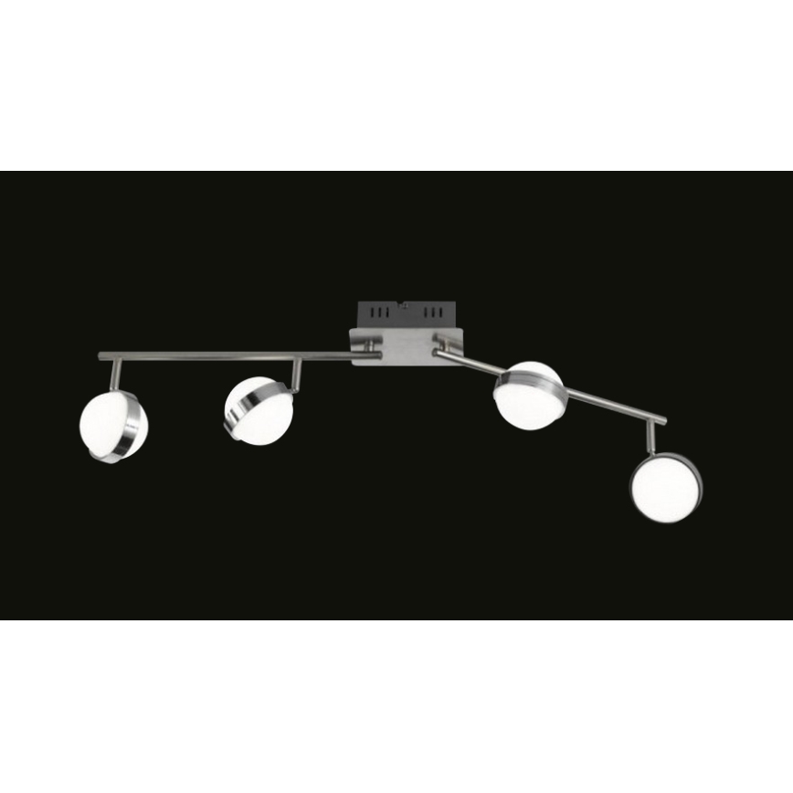 Wofi 7241.04.54.6000 - LED Dimmable φωτιστικό σποτ MONDE 4xLED/6W/230V