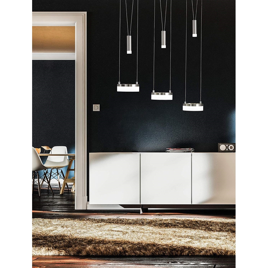Wofi 7263.06.54.6000 - Led Dimmable κρεμαστό φωτιστικό οροφής JETTE 3xLED/7,5W/230V + 3xLED/1W
