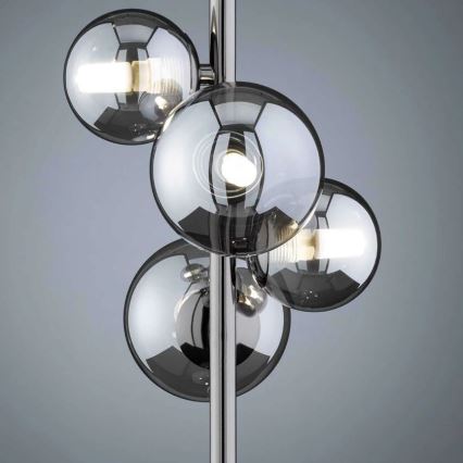 Wofi 8014.04.24.9000 - Επιτραπέζια λάμπα LED  VILLA 4xG9/3W/230V μαύρο