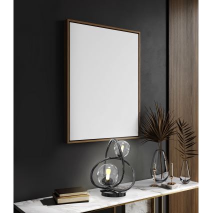 Wofi 8014-205 - Επιτραπέζιο φωτιστικό LED NANCY 2xG9/3,5W/230V μαύρο/γυαλιστερό χρώμιο