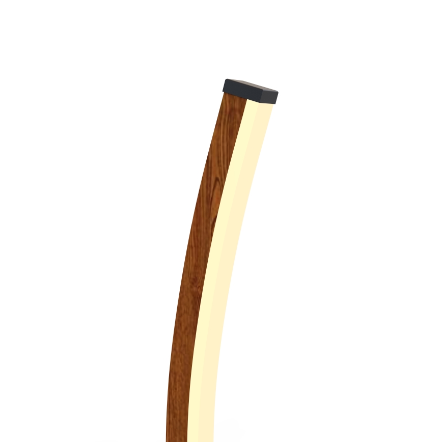 Wofi 8020-106 - Επιτραπέζιο φωτιστικό LED αφής BOLOGNA LED/10W/230V ξύλο