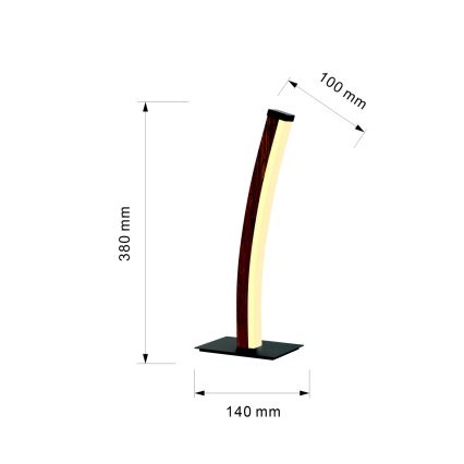 Wofi 8020-106 - Παιδική επιτραπέζια λάμπα αφής BOLOGNA LED/10W/230V