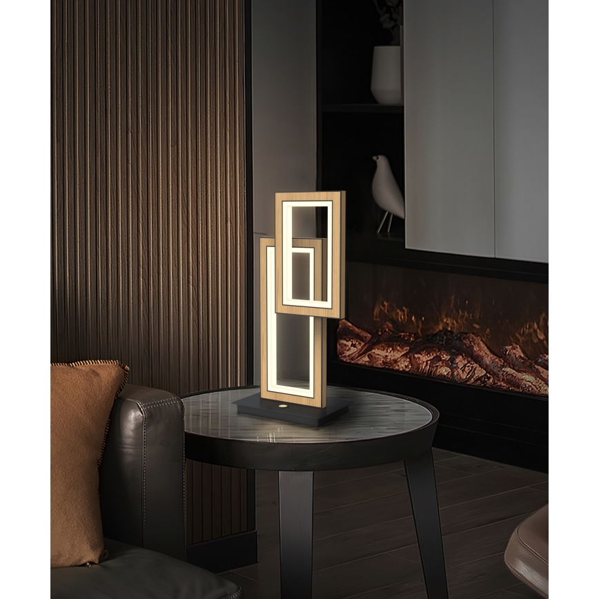 Wofi 8023-206 - Ρυθμιζόμενο LED επιτραπέζιο φωτιστικό αφής PESCARA LED/21W/230V