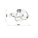 Wofi 9014-807 - LED Πλαφονιέρα οροφής NANCY 8xG9/3,5W/230V γυαλιστερό χρώμιο