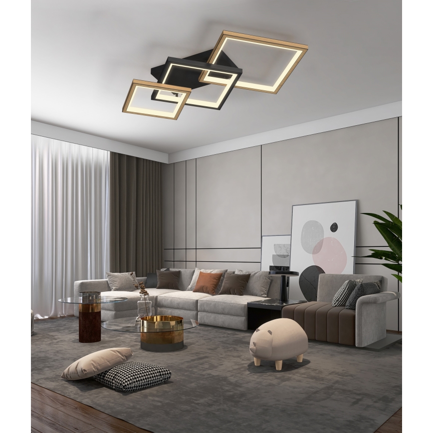 Wofi 9022-306M - LED Dimmable φωτιστικό οροφής MATERA LED/37W/230V