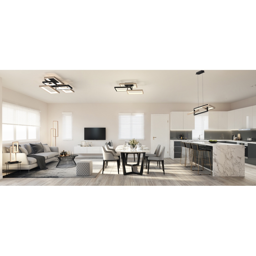 Wofi 9022-306S - LED Dimmable φωτιστικό οροφής MATERA LED/40W/230V