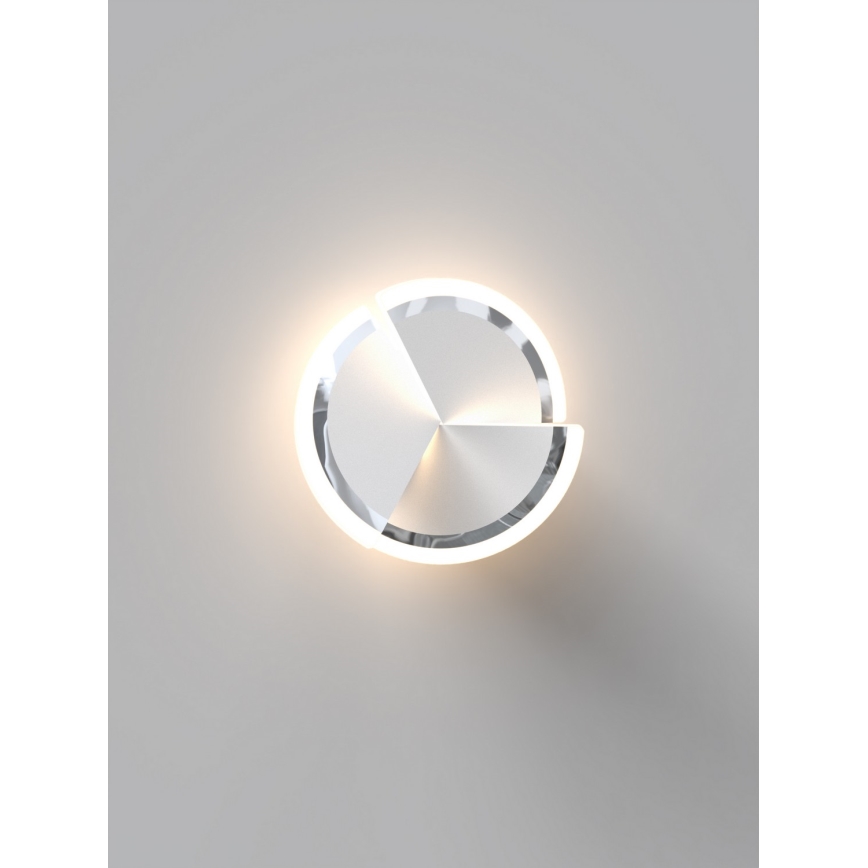 Wofi 9036-108S - Επιτοίχιο φωτιστικό dimming LED TRAPANI LED/12W/230V