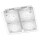 Wofi 9105.04.01.6300 - Φωτιστικό οροφής LED TYRA 4xLED/4W/230V