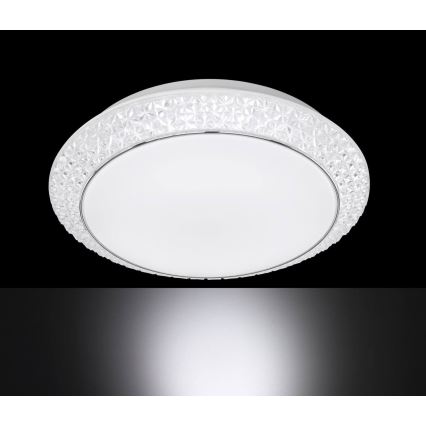 Wofi 9246.01.06.6410 - Φως οροφής dimmer LED VELDEN LED/18W/230V