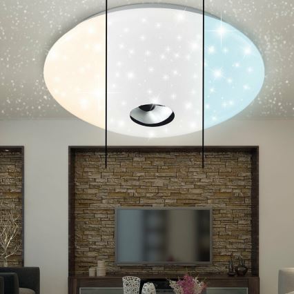 Wofi 9315.01.06.6320 - Φωτιστικό οροφής LED FOCUS LED/15W/230V 3000/4200/6500K διάμετρος 32 cm