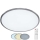 Wofi 9457.01.70.9600 - LED Dimmable φωτιστικό οροφής LINOX LED/34W/230V 3000-6000K + τηλεχειριστήριο