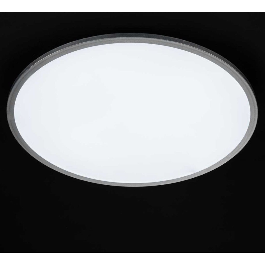 Wofi 9457.01.70.9600 - LED Dimmable φωτιστικό οροφής LINOX LED/34W/230V 3000-6000K + τηλεχειριστήριο