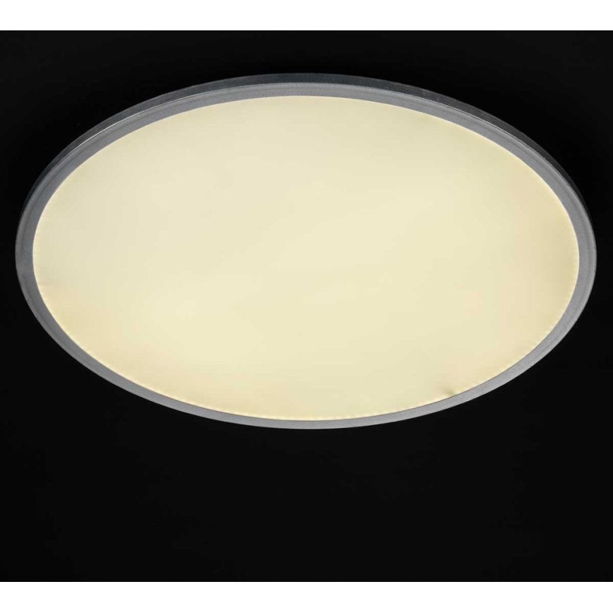 Wofi 9457.01.70.9600 - LED Dimmable φωτιστικό οροφής LINOX LED/34W/230V 3000-6000K + τηλεχειριστήριο